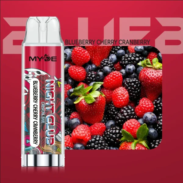 MYDE Night Club 600 Puffs 2% Caneta Vapes descartáveis ​​com baixo teor de nicotina Comprar no atacado - BoatVape - 3