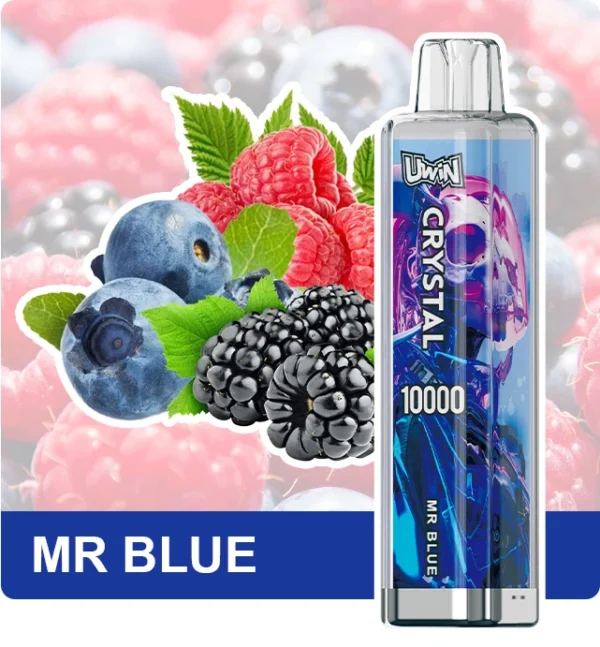 Uwin Crystal 10000 Puffs 0% 2% 3% 5% Low Nicotine Rechargeable Disposable Vapes Pen Bulk Buy Wholesale - BoatVape - 3