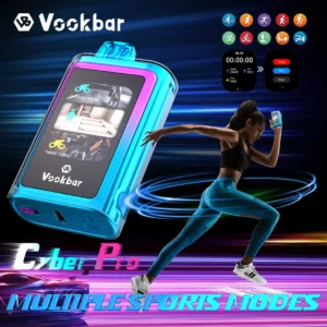 Vookbar Cyber ​​Pro 30000 Puffs Écran tactile double maille 0% 2% 3% 5% Stylo vapes jetables rechargeables à faible teneur en nicotine en vrac Acheter en gros - BoatVape - 23