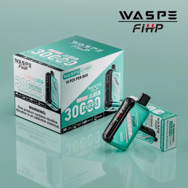 WASPE FIHP 30000 Puffs Dual Mesh 0% 2% 5% LED Display Low Nicotine Rechargeable Disposable Vapes Pen Bulk Buy Wholesale - BoatVape - 16