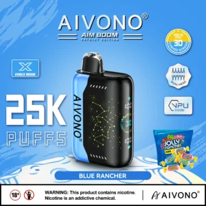 AIVONO AIM BOOM 25000 Puffs Tela digital de malha dupla 0% 2% 3% 5% Caneta Vapes descartáveis ​​recarregáveis ​​com baixo teor de nicotina em massa Compre no atacado - BoatVape - 17