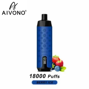 AIVONO Deluxe bár 18000 Puff Vízipipa digitális képernyő 0% 2% 3% 5% Alacsony nikotin tartalmú újratölthető eldobható Vapes Pen Tömeges vásárlás Nagyker - BoatVape - 20