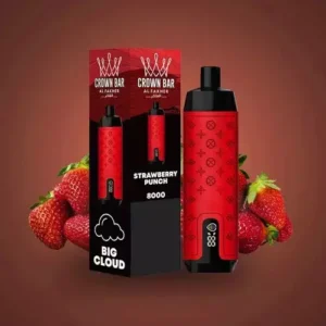 Al Fakher Crown Bar Pro 8000 Puffs Pantalla LED Bajo en nicotina Vapes desechables recargables Pluma Compra a granel - Stock de almacén europeo - BoatVape - 14