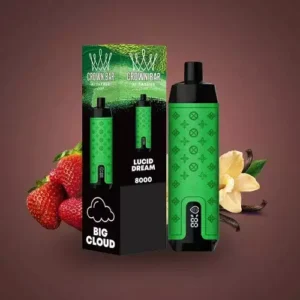 Al Fakher Crown Bar Pro 8000 Puffs Pantalla LED Vapes desechables recargables con bajo contenido de nicotina Pluma Compra a granel - Stock de almacén europeo - BoatVape - 12