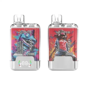 VAPME Crystal 20000 Puffs Pantalla digital de doble sabor 2% Vapes desechables recargables con bajo contenido de nicotina Pluma Compra a granel al por mayor - BoatVape - 14