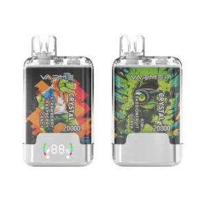 VAPME Crystal 20000 Puffs Pantalla digital de doble sabor 2% Vapes desechables recargables con bajo contenido de nicotina Pluma Compra a granel al por mayor - BoatVape - 15