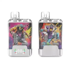 VAPME Crystal 20000 Puffs Pantalla digital de doble sabor 2% Vapes desechables recargables con bajo contenido de nicotina Pluma Compra a granel al por mayor - BoatVape - 16