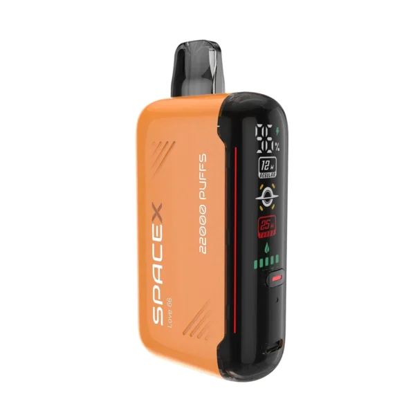 VAPME Spacex 22000 Puffs Tela Digital 0% 2% 3% 5% Caneta Vapes descartáveis ​​recarregáveis ​​com baixo teor de nicotina em massa Compre no atacado - BoatVape - 4