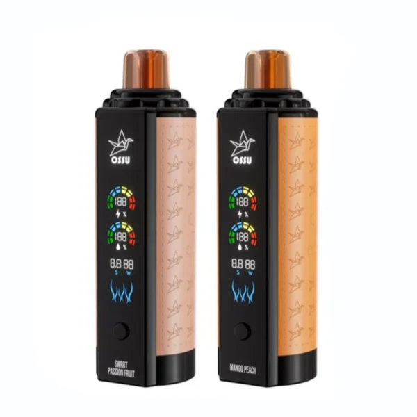 VASY OSSU 30000 Puff-uri Shisha Narghilea Dual Mesh Full Screen 0% 5% Nivel scăzut de nicotină Reîncărcabil Vapes Pen vrac Cumpărați cu ridicata - BoatVape - 2