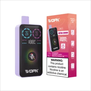 VOPK ULTRA 30000 Puffs Double Flavour Dual Mesh Digital Screen 2% Low Nicotine Rechargeable Disposable Vapes Pen Bulk Buy Wholesale - BoatVape - 20